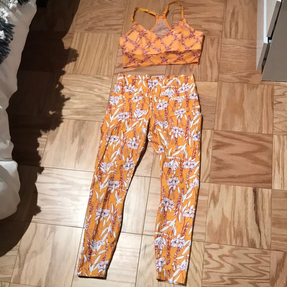 Fabletics set size M high waisted